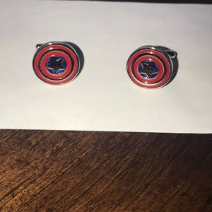 Captain America cuff links